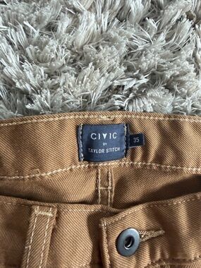 Taylor Stitch Civic Chinos in Brown